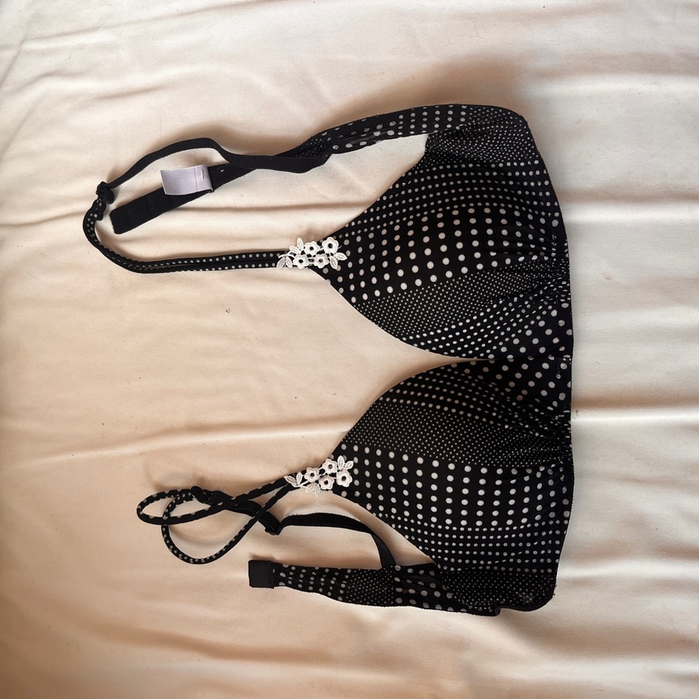 Intimissimi Black and White Polka Dot Bra